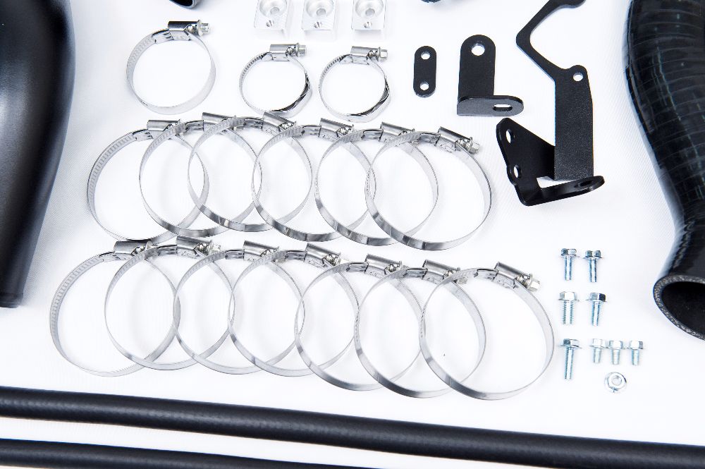Front Mount Intercooler Kit (suits Subaru 15-21 VA STI) - Black