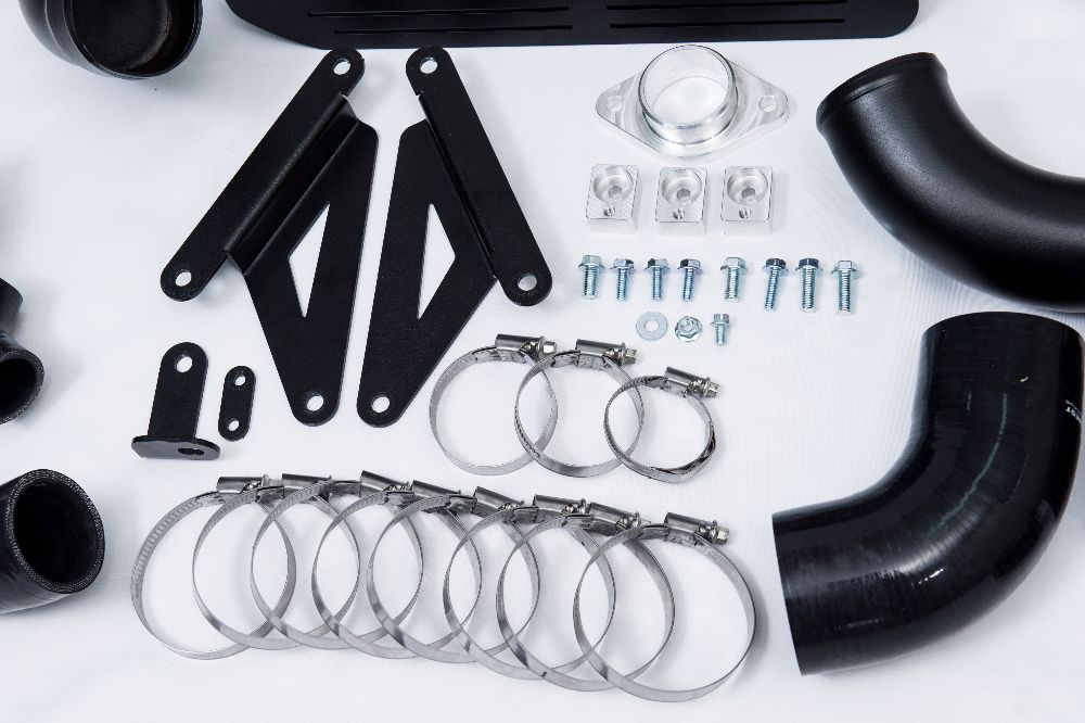 Front Mount Intercooler Kit (suits Subaru 15-21 VA STI) - Black
