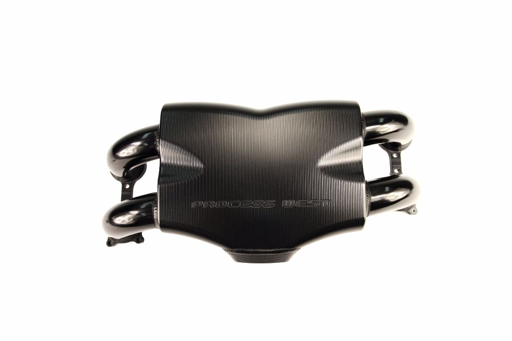Intake Manifold DBW Reverse Orientation (suits Subaru 06-21 WRX/STI) - Black
