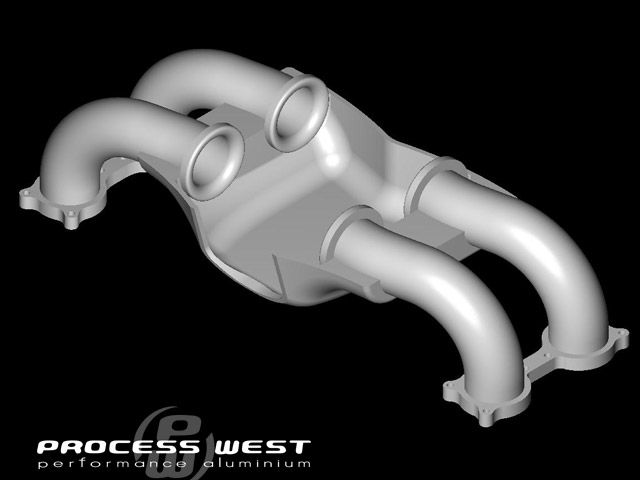 Intake Manifold DBW Reverse Orientation (suits Subaru 06-21 WRX/STI) - Black