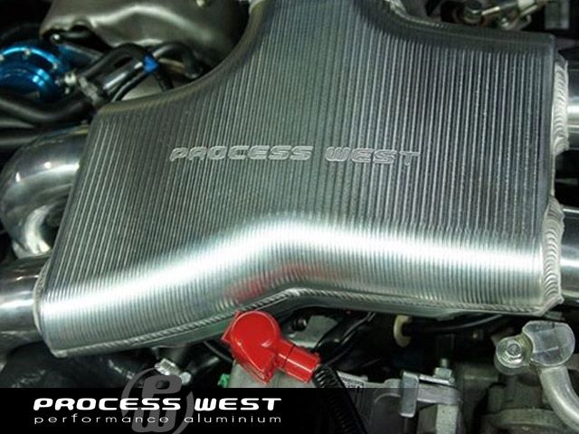 Intake Manifold DBW Stock Orientation (suits Subaru 06-21 WRX/STI) - Black