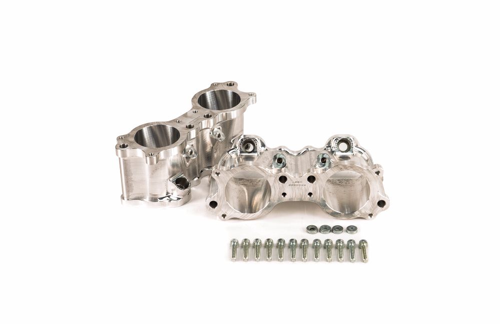 Billet TGV Delete Kit (suit Subaru 08-14 WRX) - Silver