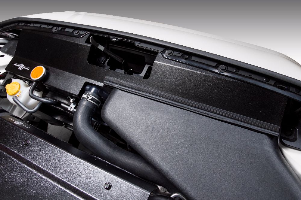 Radiator Cover (suits Subaru 15+ WRX/STI) (suits Intakes w/ Factory Inlet Chute) - Black