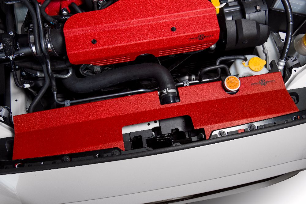 Radiator Cover (suits Subaru 15+ WRX/STI) (suits Intakes w/o Factory Inlet Chute) - Red
