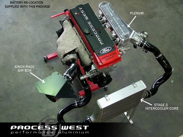 Stage 3.4 Performance Package (suits Ford Falcon BA/BF) - Black