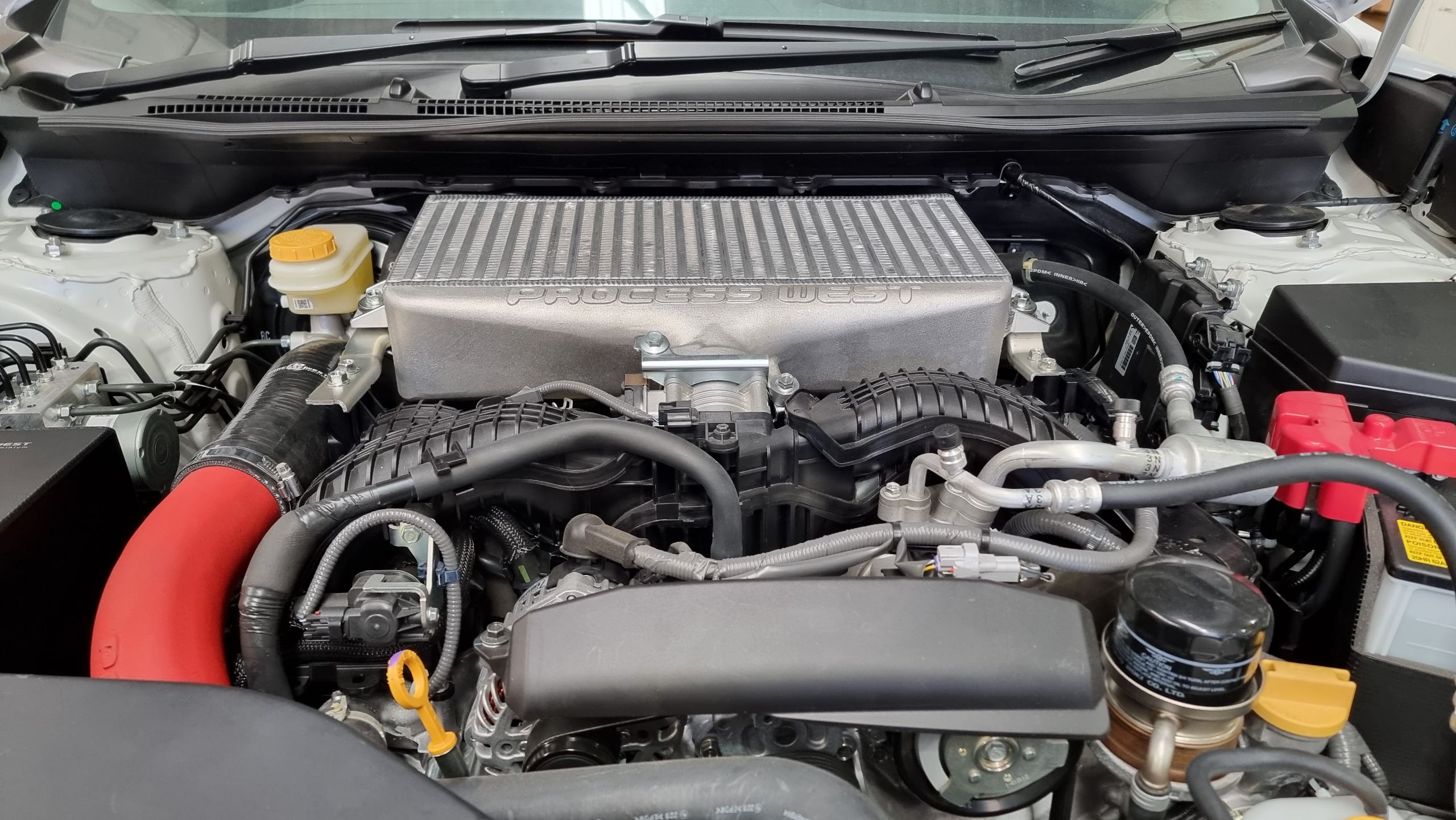 2022+ WRX top mounted intercooler kit raw
