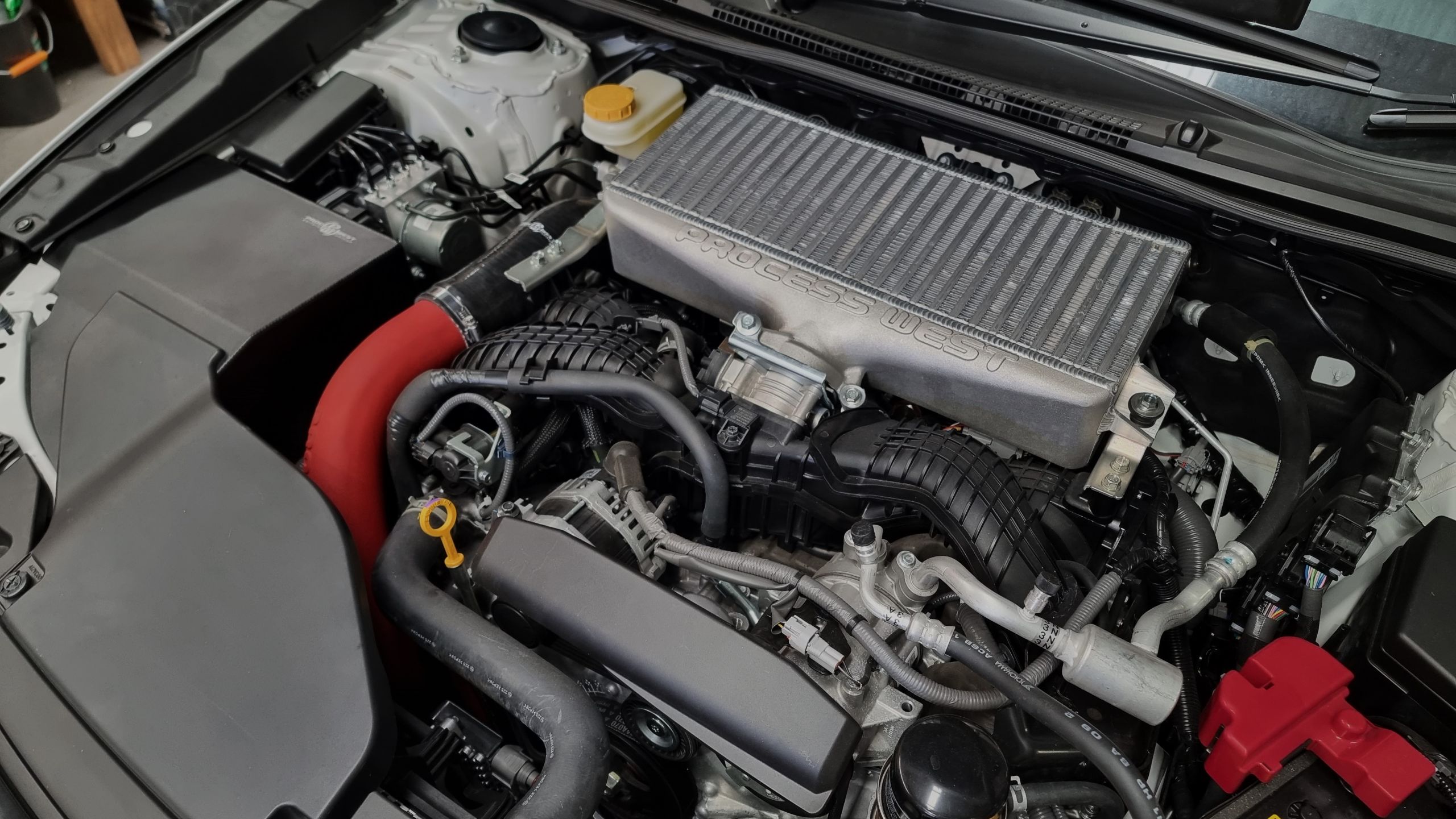 2022+ WRX top mounted intercooler kit raw
