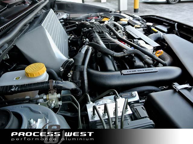 Verticooler Kit (suits Subaru 15-21 VA WRX) - Black