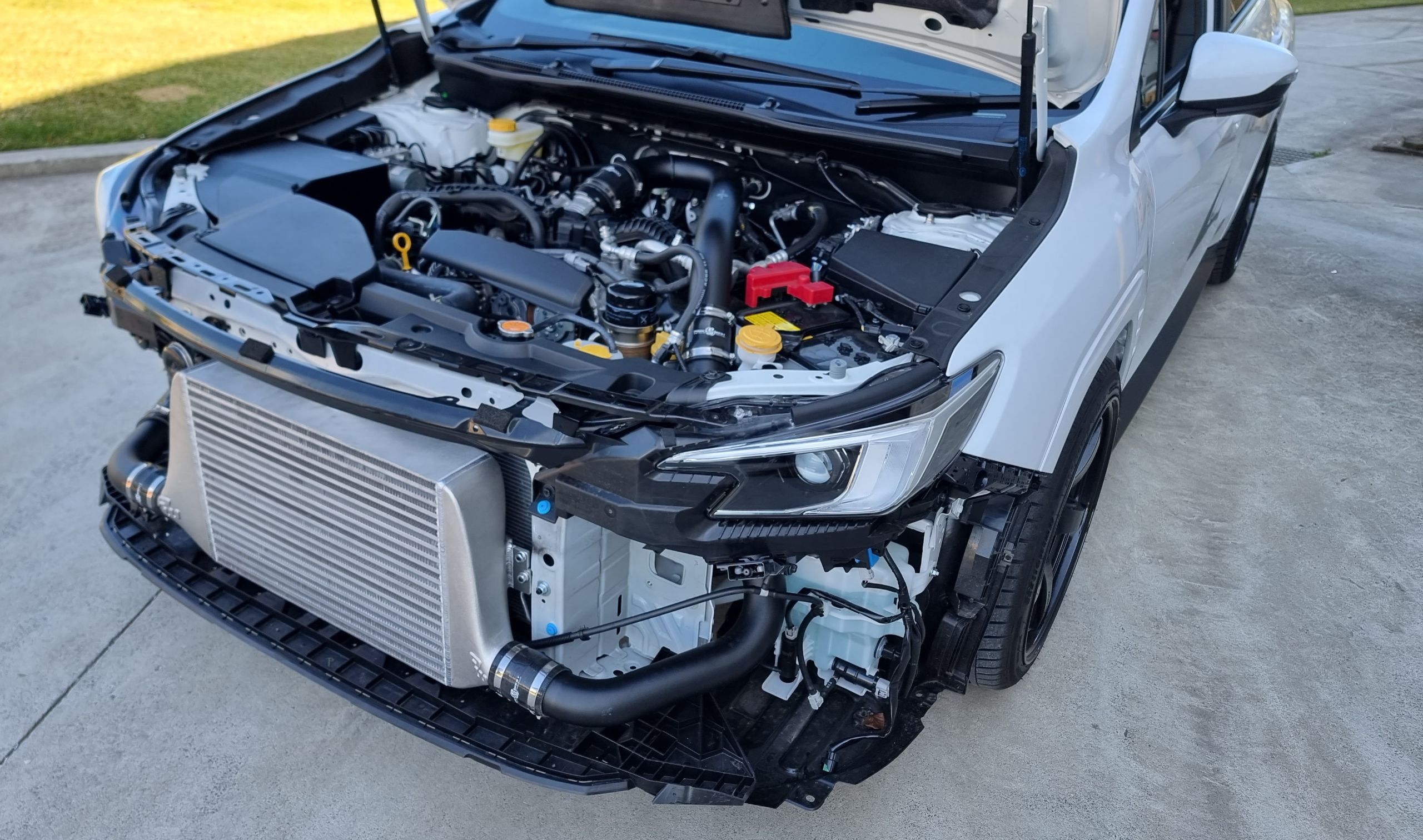 2022+ WRX stage 2 front mounted intercooler kit raw