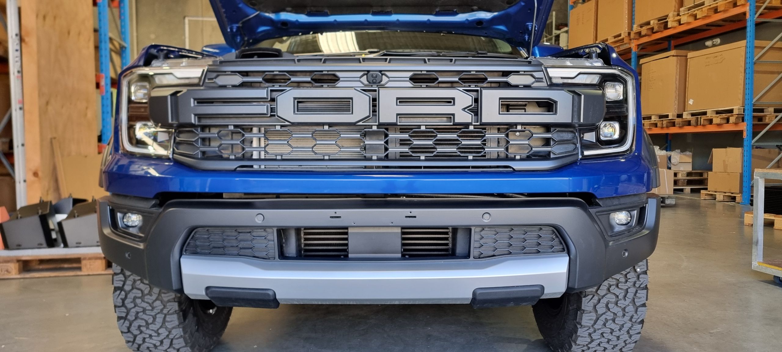 Next Gen Ranger Raptor Stage 1 Intercooler Upgrade - Black (Factory Replacement Compatible With Factory Piping)